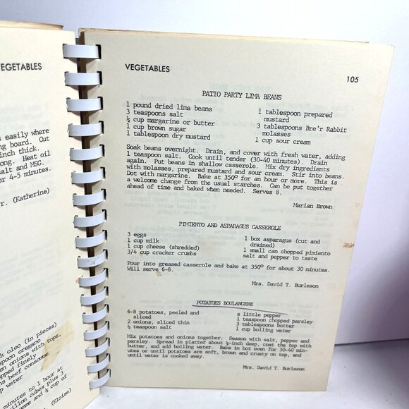 The Mothers Club Cookbook Southern Methodist University 1974 - Picture 8 of 12